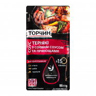 Соус Торчин Терияки кулинарный с соевым соусом 80г - Фото