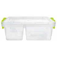 Контейнер пищевой Ал-Пластик Twin универсальный 1.03л 1шт - Фото