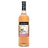 Вино Los Pagos Chile Shiraz Rose виногр/стл/сх/роз 12% 0,75л - Фото