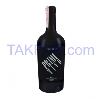 Вино Farnese Primi Tivo красное полусухое 13.5% 0.75л - Фото