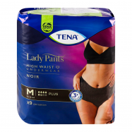 Трусы урологические Tena Lady Pants Plus M Noir д/женщин 9шт - Фото