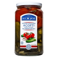 Асорті овочеве Ніжин по-Ніжинськи №1 920г - Фото