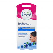 Полоски д/депиляции лица Veet Отшелуш и увлажн воск 20шт/уп - Фото
