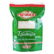 Творог President Творожная традиция 9% 1000г - Фото