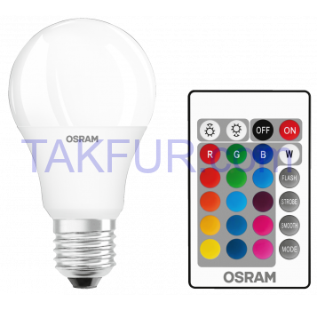 OSRAM ЛАМП LED+ПУЛЬТ A60 9W E27 - Фото