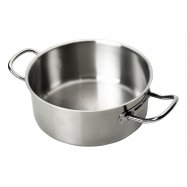 Кастрюля Metro Professional низкая 20см 2.2л 1 шт - Фото