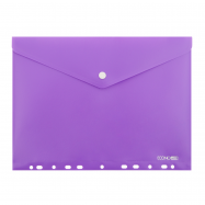 EC ПАПКА-КОНВ КНОП А4 E31325 - Фото