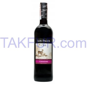 Вино Los Pagos Cermener виноградное стл/сх/к 12,5% 0,75л - Фото