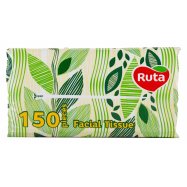 Салфетки Ruta Декор косметические белые 2-слойные 150шт - Фото