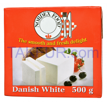 Сыр Nordex Food Danish White Фета Комби 52% 500г - Фото