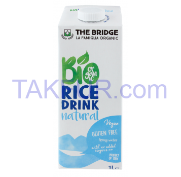 Напиток рисовый The Bridge органический 1л - Фото