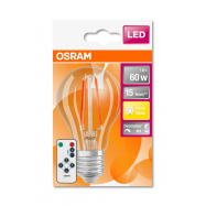 OSRAM ЛАМ LED+ПУЛЬТ A60 E27 9W - Фото