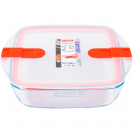 PYREX ФОРМА КВАДР 2.2Л З ФІКС.КР - Фото