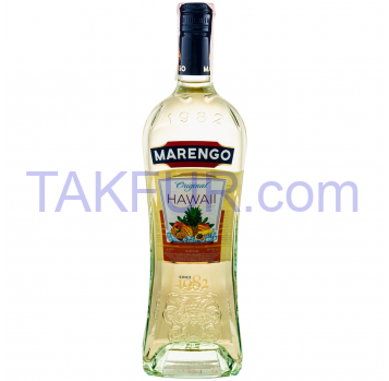 Вино Marengo Hawaii белое десертное ароматизированное 16% 1л - Фото