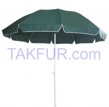 Зонт пляжный Aro зеленый 180см - Фото