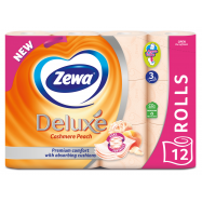 Бумага туалетная Zewa Deluxe 3-х слойная 12шт/уп - Фото