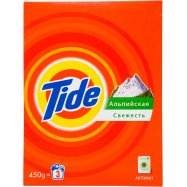 Порошок стиральный Tide Альпийская свежесть автомат 450г - Фото