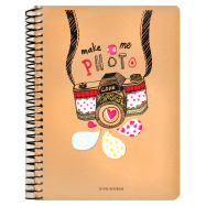 STUDENT БЛОКНОТ З ВИС КРАФТ B6 120 АРК : КЛІТКА - Фото