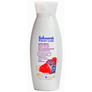 Лосьон д/тела Johnson`s Body сare с экстрактом малины 250мл - Фото