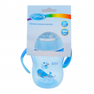 Поилка-непроливайка Lindo №А42 с силиконов носиком 260мл 1шт - Фото