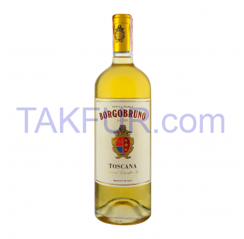 Вино Borgobruno Toscana Blanco белое полусухое 12.5% 0.75л - Фото