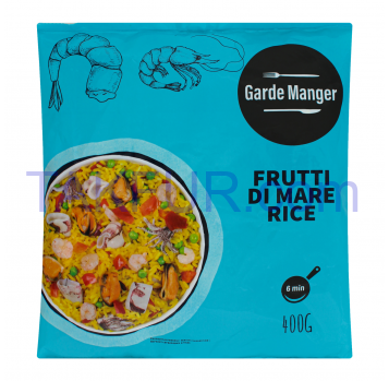 Рис с морепродуктами Garde Manger Frutti di mare rice 400г - Фото