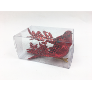 НАБІР ПТАШОК 2ШТ 14СМ НА КЛІПСІ - Фото