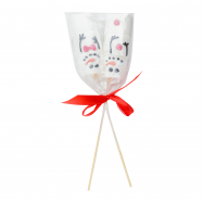 Конфета Крапфен Маршмеллоу-Снеговички 40г - Фото