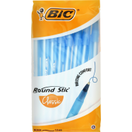 BIC РУЧКА КУЛ.РАУНД СТІК/СИН8 - Фото