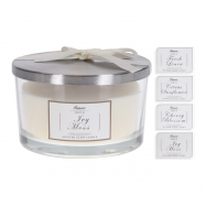 СВІЧКА У/СКЛІ 13Х8СМ В АС WHITE - Фото