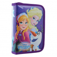 Пенал 1 Сентября твердый одинарный Frozen - Фото
