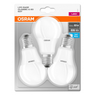 OSRAM НБ ЛАМ CLA60E27 3Ш 8,5W : K4000 - Фото