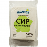 МОЛОКІЯ СИР К/М ЕКОЛ 5% 200Г : КИСЛ-МОЛОЧ