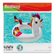 BESTWAY НАДУВНЕ КОЛО ЄДИНОРІГ 110X80X71 СМ - Фото