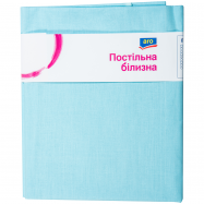 ARO ПРОСТИРАДЛО 200*220 БЯЗЬ : БЛАКИТНИЙ - Фото