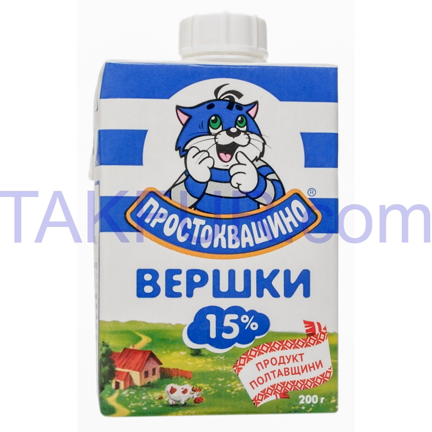 Сливки Простоквашино стерилизованные 15% 200г купить онлайн с доставкой ...