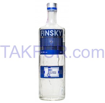Водка Finsky Premium 40% 1л - Фото