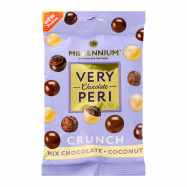 Драже Millennium Very Peri Crunch в шоколаде с кокосом 80г - Фото