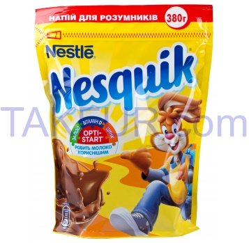 Напиток Nesquik быстрорастворимый с какао 380г - Фото