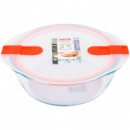 PYREX ФОРМА КРУГЛ 2.3Л З ФІКС.КР - Фото