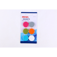 SIGMA МАГНІТ D=3.2СМ 5ШТ : КОЛЬОРОВИЙ - Фото