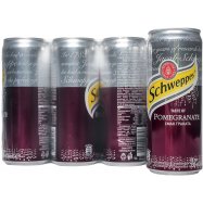 Напиток Schweppes Гранат безалкогольный сильногазиров 330мл - Фото