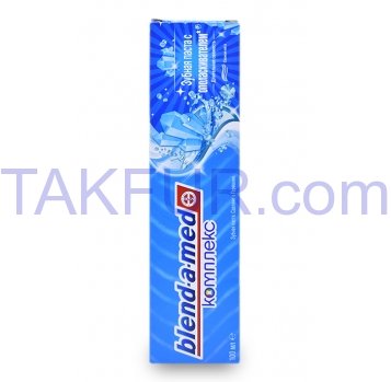 Зубная паста Blend-a-med 2в1 Комплекс 7 ополаскивател 100мл - Фото