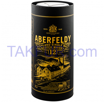 Виски Aberfeldy 12 лет 40% 700мл - Фото