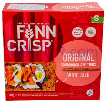 Finn Crisp Хлебцы Original Taste широкие 300г - Фото