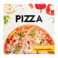 Пицца Vici Prosciutto Sausage+Paprika замороженная 300г - Фото