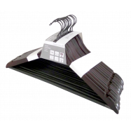 ARO ВІШАЛКА ДЕРЕВ. КОРИЧ. 6ШТ - Фото