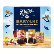 Конфеты E.Wedel Счастливые бочонки с алкоголь начинкой 200г - Фото