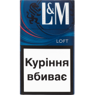 Сигареты L&M Loft Night Blue 20шт/уп - Фото