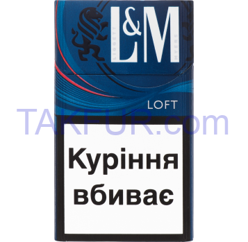 Сигареты L&M Loft Night Blue 20шт/уп - Фото